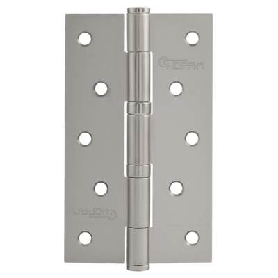 Петля унив. сталь 5"-2ВВ FHP (матовый никель) без кол. (125х75х2,5) арт.11881 Нора-М