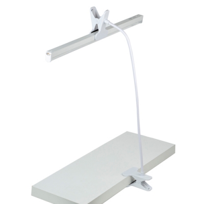 Подставка для светильника ULI-P, на прищепке, длина трубки 600мм. Белая. ТM ФитоЛето UL-00010377