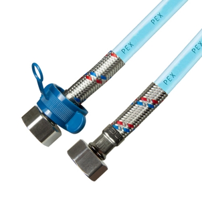 Подводка д/воды PEX-сталь 1/2" г/г 80 cм ONDO PEXOWFHF080 Подводка д/воды PEX-сталь 1/2" г/г 80 cм ONDO PEXOWFHF080