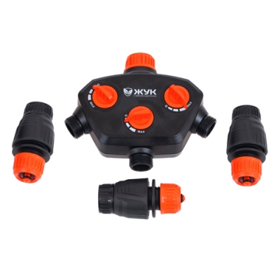 Распределитель для полива Жук с набором коннекторов 1/2 арт.339392-00