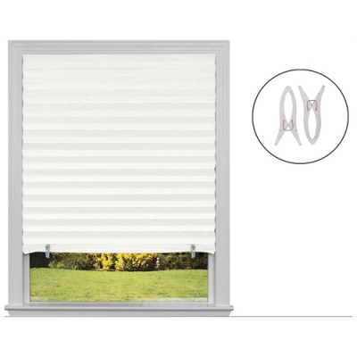 Самоклеящиеся шторы-плиссе Skandi, размер 120х180см, цвет белый арт.109167