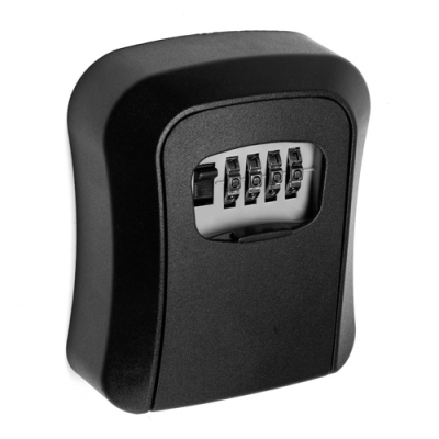 Сейф-ключницакодовая металл-пласитик черная арт.7368126 Сейф-ключницакодовая металл-пласитик черная арт.7368126