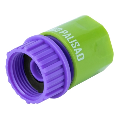 Соединитель пластмассовый быстросъемный, внутренняя резьба 3/4"// Palisad арт.66155