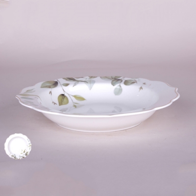 Тарелка глубокая 21см Flora 2 6884