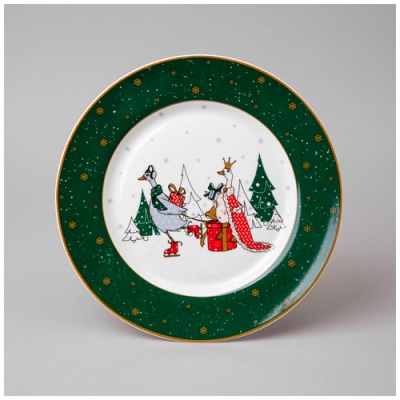 Тарелка обеденная lefard "Family christmas" 25 см 425-205 Тарелка обеденная lefard "Family christmas" 25 см 425-205