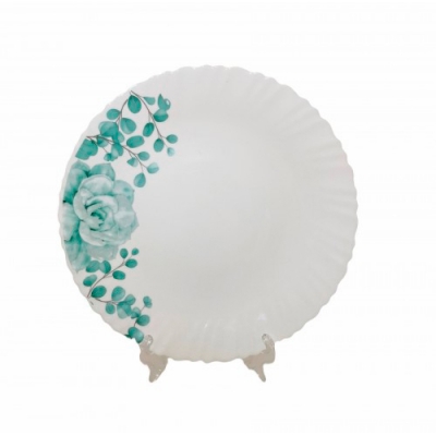 Тарелка обеденная "Зеленый сад" 24 см арт.MFK21055