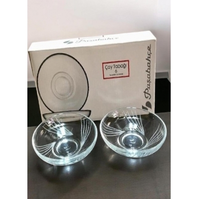 TEA PLATES-Набор 6 блюдец d10см глубокое (42021,42381,55272) арт.54201/1077692