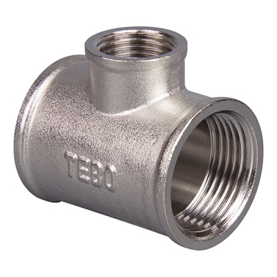 Тройник переходной TEBO ВН 3/4"x1/2"x3/4" (12/144)