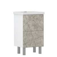 Тумба Vigo Geometry 500-0-2 бетон (под умывальник Сомо-50)