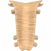 Угол внутренний для плинтуса "Идеал Классик" (55 ММ) 201 Дуб Угол внутренний для плинтуса "Идеал Классик" (55 ММ) 201 Дуб