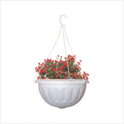 Горшок-Кашпо Джулия подвесной 3.5л. (БЕЛЫЙ) М1457