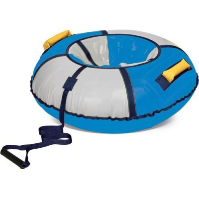 Тюбинг Игрушка Классик ТБ1К-95/ГСР2 голубой-серебро