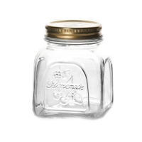 Банка с металлической крышкой ХОММЕЙД ПРОФЕССИОНАЛ арт.80384SLB