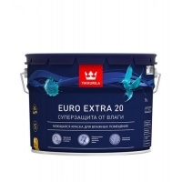 EURO 20 EXTRA А краска для влажных помещений 9л.