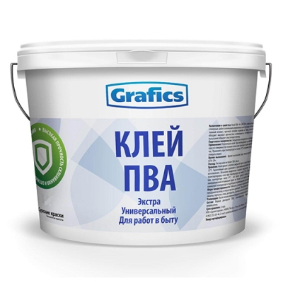 Клей ПВА универсальный Grafics 1кг.