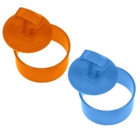 Кулинарная форма Круг с крышкой-прессом, d9,5см, h=4,5см 3цв. NEW, 8.35 (МультиДом)