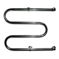 Полотенцесушитель AISI (нерж. сталь) 32x2 M-образн. 500 х 400мм TERMINUS( резьба 1 дюйм)