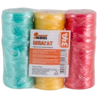 Шпагат п/п d1,0 мм ТРИО бобинки 3х40 м. арт.082285