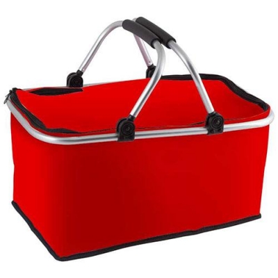 Термосумка складная с алюминиевым каркасом CB-7046, 48х27х24см арт.005341