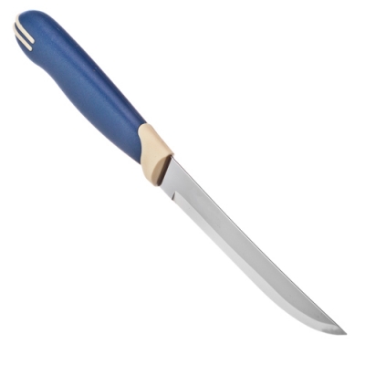 Tramontina Multicolor Нож кухонный 12.7см, блистер, цена за 2шт., 23527/215 (871-567)
