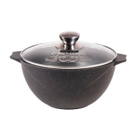 Казан для плова 5л АП Гранит black арт.55802