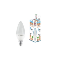 Лампа светодиодная FС37-7 Вт-230 В -6500 К E14 Народная (SQ0340-1541)
