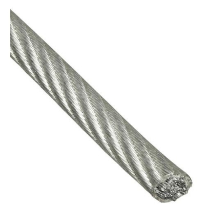 Трос для растяжки в оплетке ПВХ DIN3055 6х7 М6/8 (100 м) г.Калуга Трос для растяжки в оплетке ПВХ DIN3055 6х7 М6/8 (100 м) г.Калуга