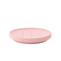 ATC-1204PK-04 Мыльница "UNNA" розовый керамика/резина SWENSA