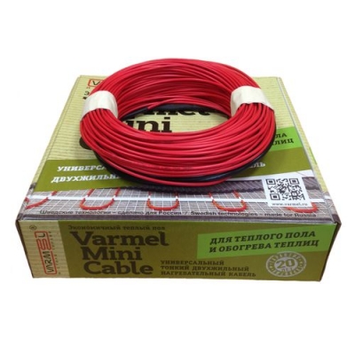 Нагревательный кабель Varmel Mini Cable 255-15 w/m (17м)