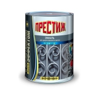 Эмаль с молотковым эффектом серая Престиж 0,8 кг.