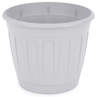 Горшок цветочный "Дионис" 1,6л белый (уп.32) М8243 г.Октябрьский