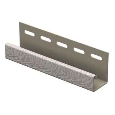 J-планка (пвх).0044.Н.,ясень беленый (3,05м)