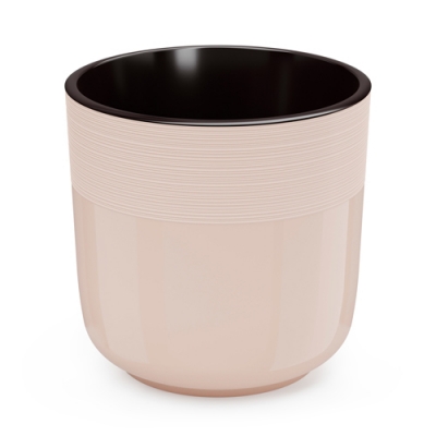 Горшок цветочный "Линель" 4,5л двойной (бежевый) (уп.12) М8702 г.Октябрьский