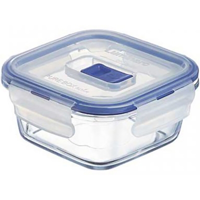 Контейнер стеклянный PUREBOX ACTIVE квадратный 760мл арт.P3551