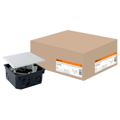 Распаячная коробка СП 110х110х50мм, крышка, клеммник, IP20, TDM (SQ1402-0016)
