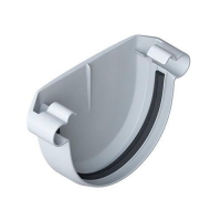 Заглушка ПВХ белая. АЛЬТА-ПРОФИЛЬ