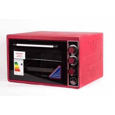 Электродуховка "ЧУДО ПЕКАРЬ" ЭДБ-0124 (красная, 39 л)