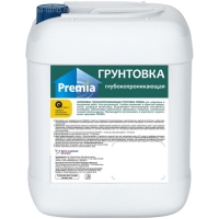 Грунтовка PREMIA CLUB Глубокопроникающая для внутренних работ 10 кг. г.Ярославль