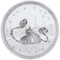 Поднос сервировочный agness Котики 33х2,1 см (-, ) 898-022 Поднос сервировочный agness Котики 33х2,1 см (-, ) 898-022