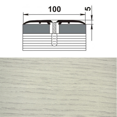 Профиль стыкоперекрывающий ПС 05.1350.105 дуб арктик