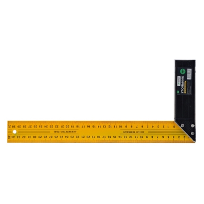 Угольник Ultima, 350 мм, металлический (1 уп-12 шт, 1 кор-120 шт) арт.132008