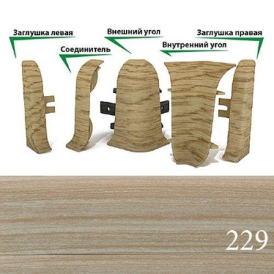 Внутренний угол ТАРКЕТТ 229 (цена за 2 шт) Внутренний угол ТАРКЕТТ 229 (цена за 2 шт)