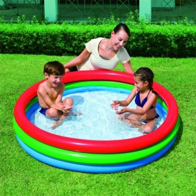 010130 Бассейн надувной круглый 152х30см с надувным дном, 51103В Bestway 010130 Бассейн надувной круглый 152х30см с надувным дном, 51103В Bestway