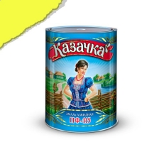 Эмаль ПФ-115 желтая 1,9 кг. КАЗАЧКА