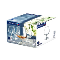 Набор бокалов для коньяка ЭТАЛОН 410мл 4шт J2934 Набор бокалов для коньяка ЭТАЛОН 410мл 4шт J2934