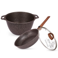 Набор кухонной посуды №18, АП линии Granit Ultra (Original) Kukmara