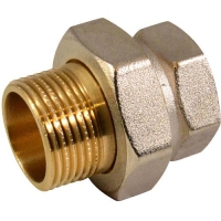 Соединитель с накид. гайкой прямой 1 г/ш CTM CRAS0001