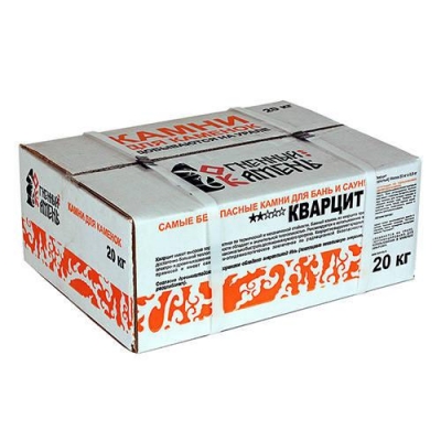 Камень "Кварцит" (20 кг, коробка, колотый) г.Екатеринбург