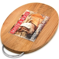 11-21 Доска разделочная овал средн мет. руч MB MAYER & BOCH 11-21 Доска разделочная овал средн мет. руч MB MAYER & BOCH