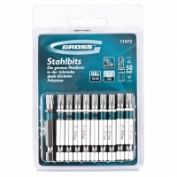 Набор бит TORX 30х50, сталь S2, 10 шт //GROSS арт.11472 Набор бит TORX 30х50, сталь S2, 10 шт //GROSS арт.11472